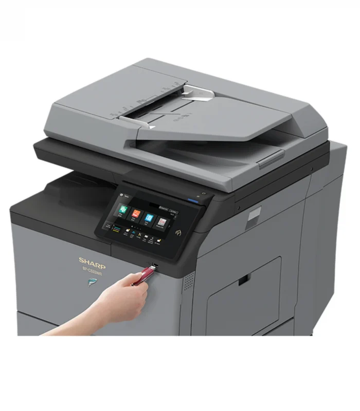 kolorowa biurowa drukarka wielofunkcyjna A4 Sharp BP-C533WR serwis