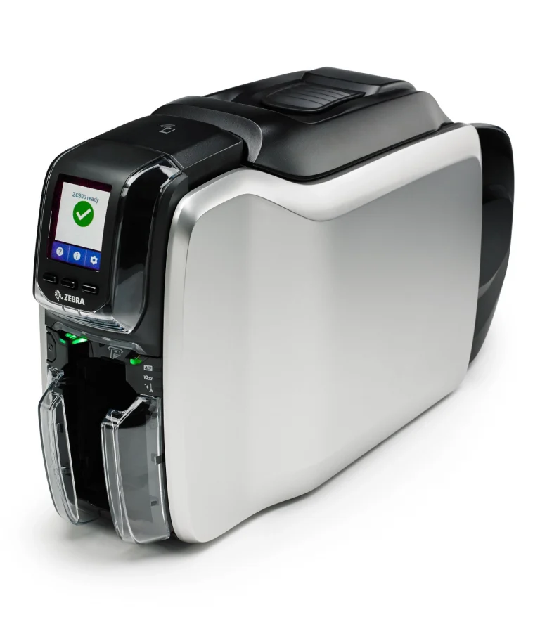 Drukarka legitymacji Zebra ZC300 – zestaw z taśmą i kartami PVC - Kraków
