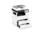 Ricoh IM 2702SE z otwartą kasetą papieru, widok z prawej strony, urządzenie wielofunkcyjne bez łączności bezprzewodowej.