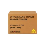 Oryginalny toner Ricoh M C320FSE yellow/żółty (8 700 stron)