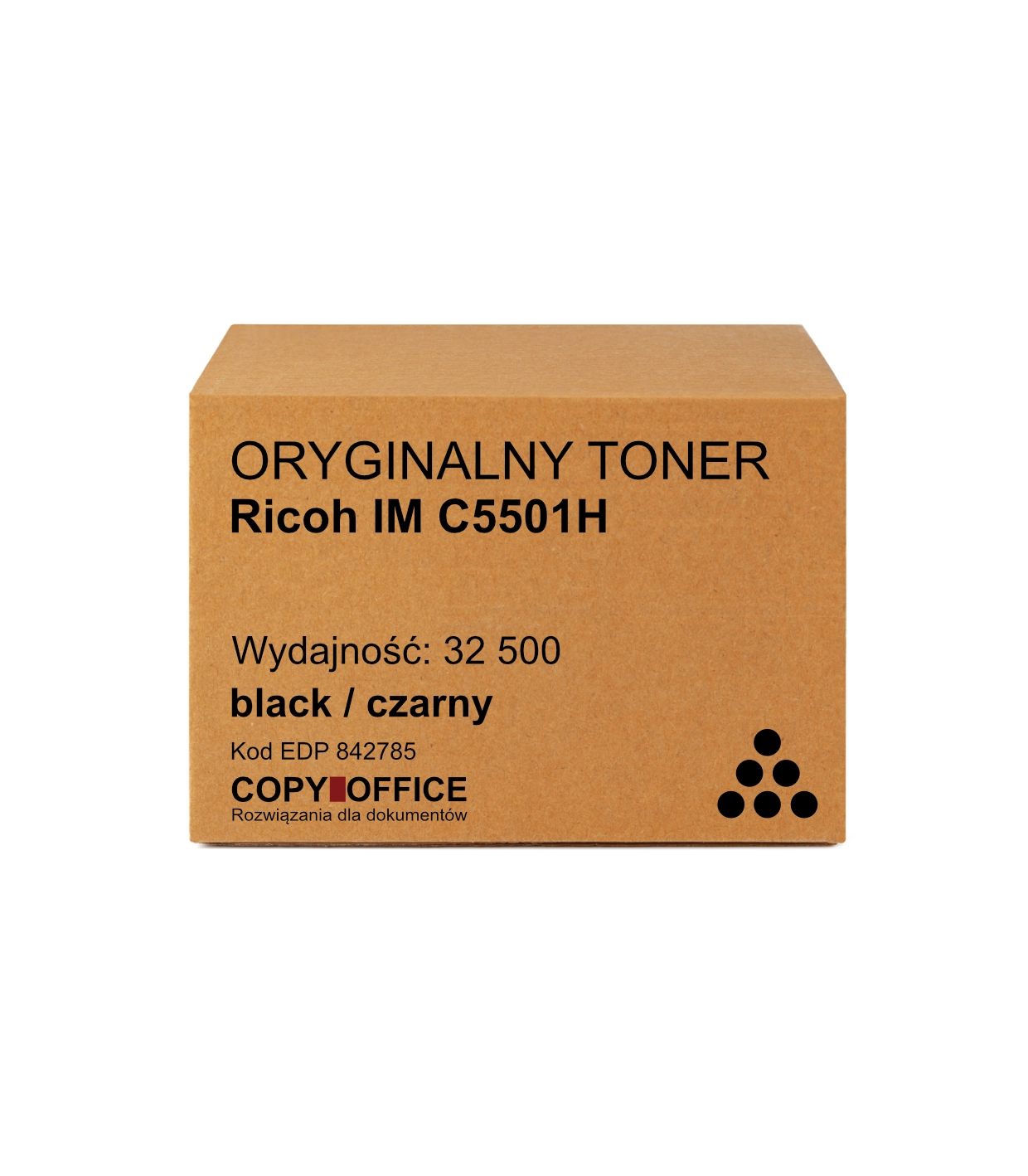 TONER Ricoh IM C5501H black EDP 842785 Oryginalny toner Ricoh IM C5501H black/czarny (32 500 stron) - obrazek 1