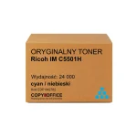 Oryginalny toner Ricoh IM C5501H cyan/niebieski (24 000 stron)