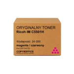 Oryginalny toner Ricoh IM C5501H magenta/czerwony (24 000 stron)