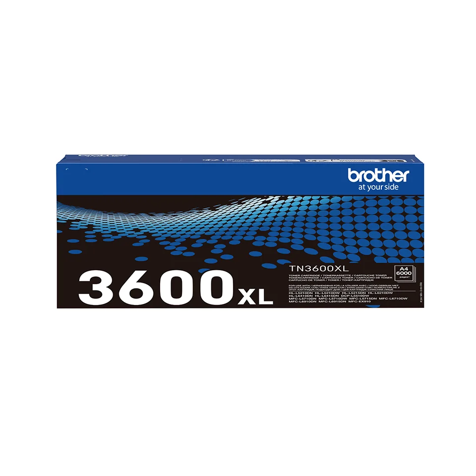 TN-3600XL - czarny toner firmy Brother o zwiększonej wydajności-08 TN3600XL - czarny toner firmy Brother o zwiększonej wydajności (6 000 stron) - obrazek 1
