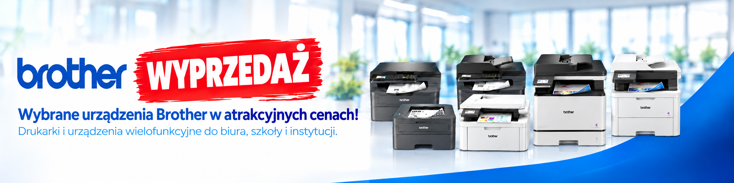 Wyprzedaż urządzeń Brother
